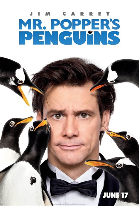Movie jim carrey penguins - Jim Carrey has described the experience of working with live penguins for Mr. Popper's Penguins as "magical".. Talking to Parade, the actor revealed that he enjoyed getting close to the animals ...